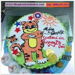 Bánh Sinh Nhật Con Hổ - Z12